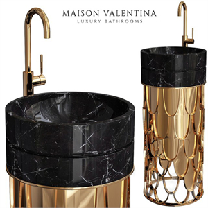 luxury bathroom from  Maison Valentina